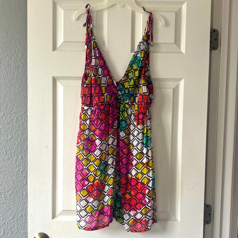 Trina Turk swim coverup 100% silk